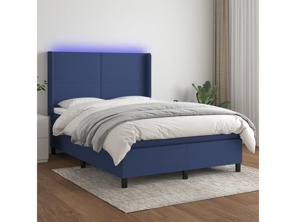 Matelas en tissu avec éclairage LED, 203 x 147 x 128 cm