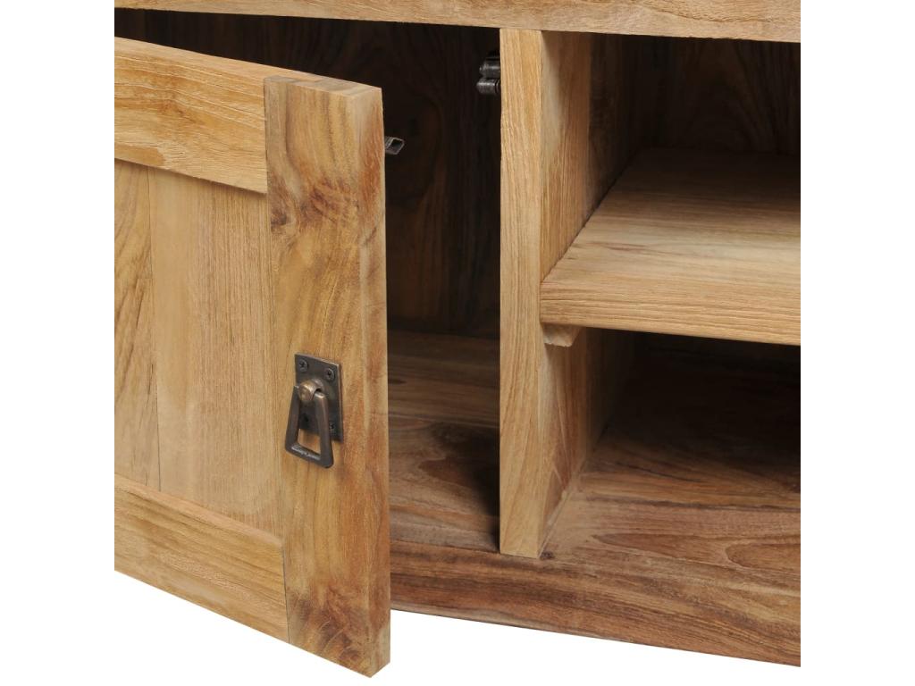 Meuble TV marron, 120 x 30 x 40 cm