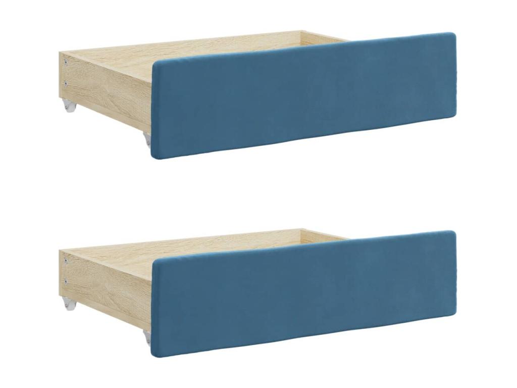 Matelas bleu, 229 x 90 x 68 cm