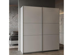 Armoire blanche 2 portes, 178 x 60 x 203 cm