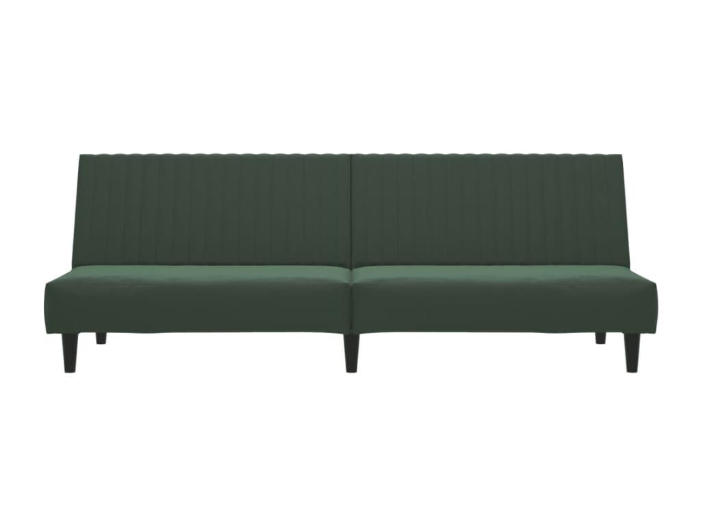 Cadre de lit vert, 200 x 84,5 x 69 cm