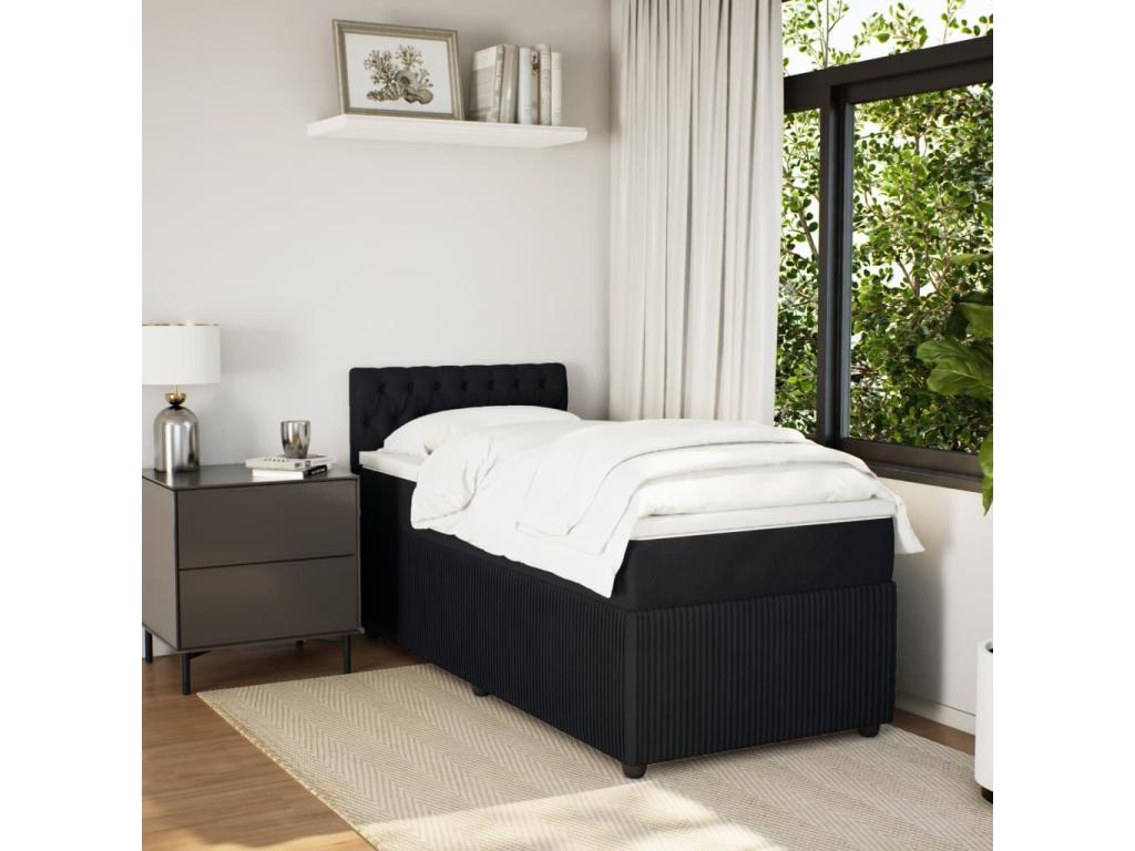 Matelas noir, 200 x 100 x 100,5 cm