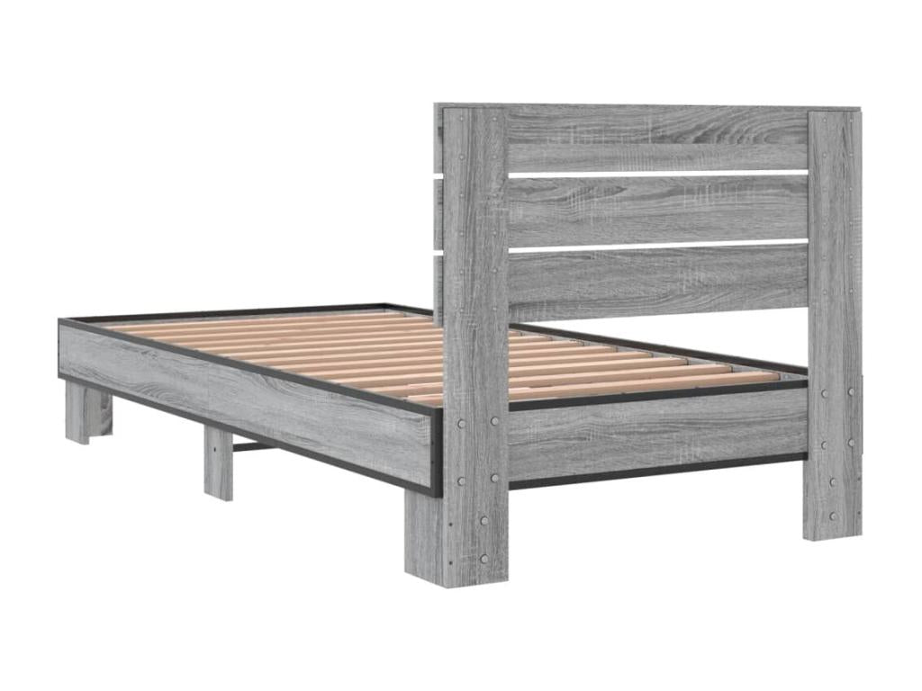 Matelas gris, 194,5 x 78 x 81 cm