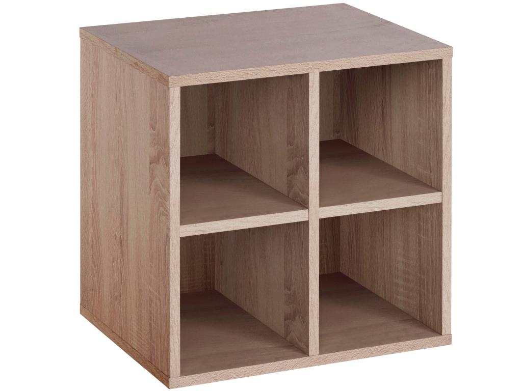 Armoire marron, 35 x 43 x 43 cm