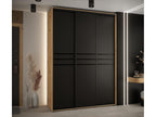 Armoire noire, 180 x 45 x 235 cm