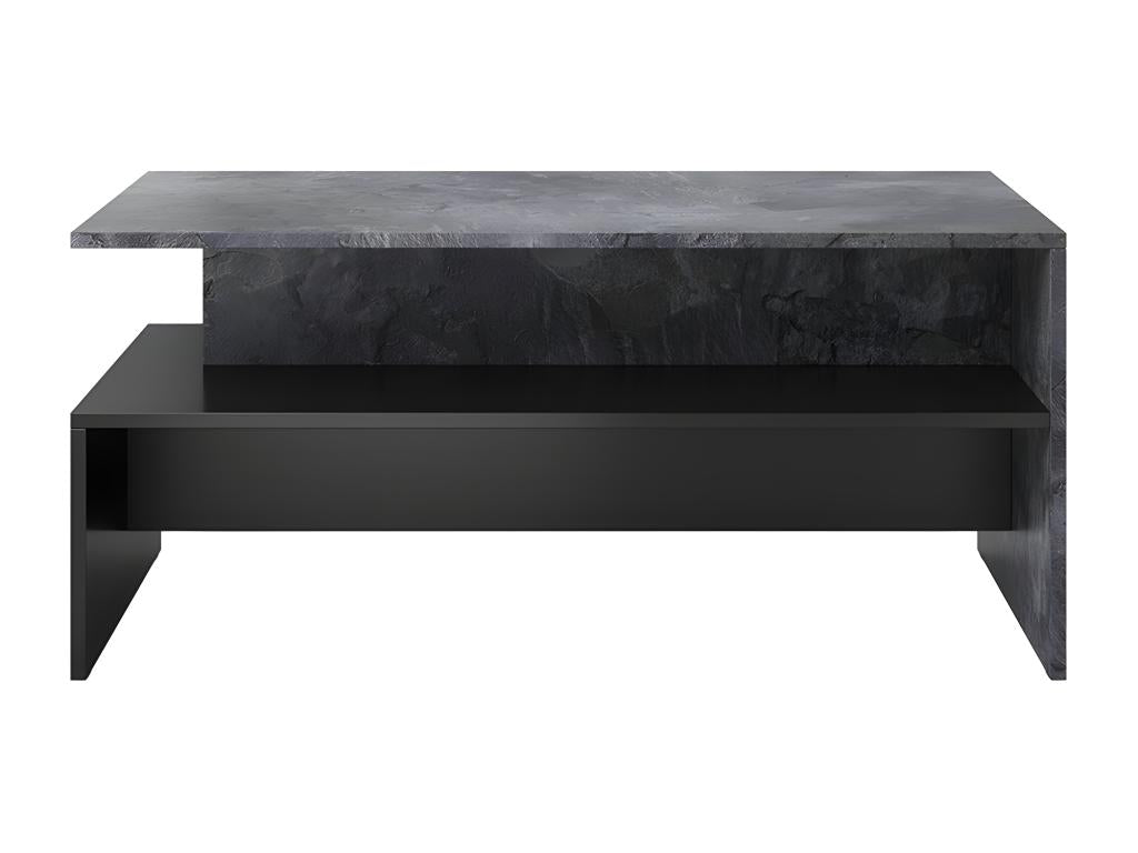 Table basse grise, 100 x 60 x 45 cm