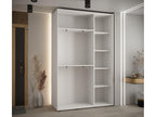 Armoire noire 3 portes, 150 x 45 x 235 cm