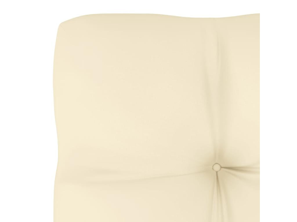 Canapé marron 2 pièces avec coussins, 80 x 80 x 71 cm