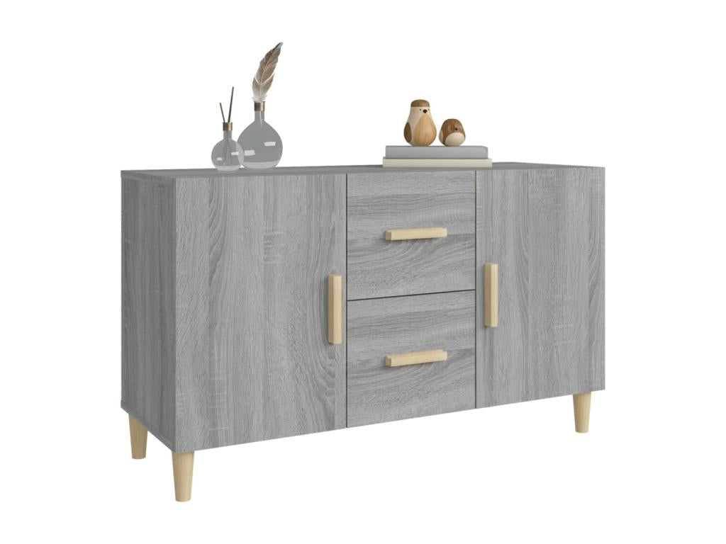 Buffet gris, 100 x 36 x 60 cm