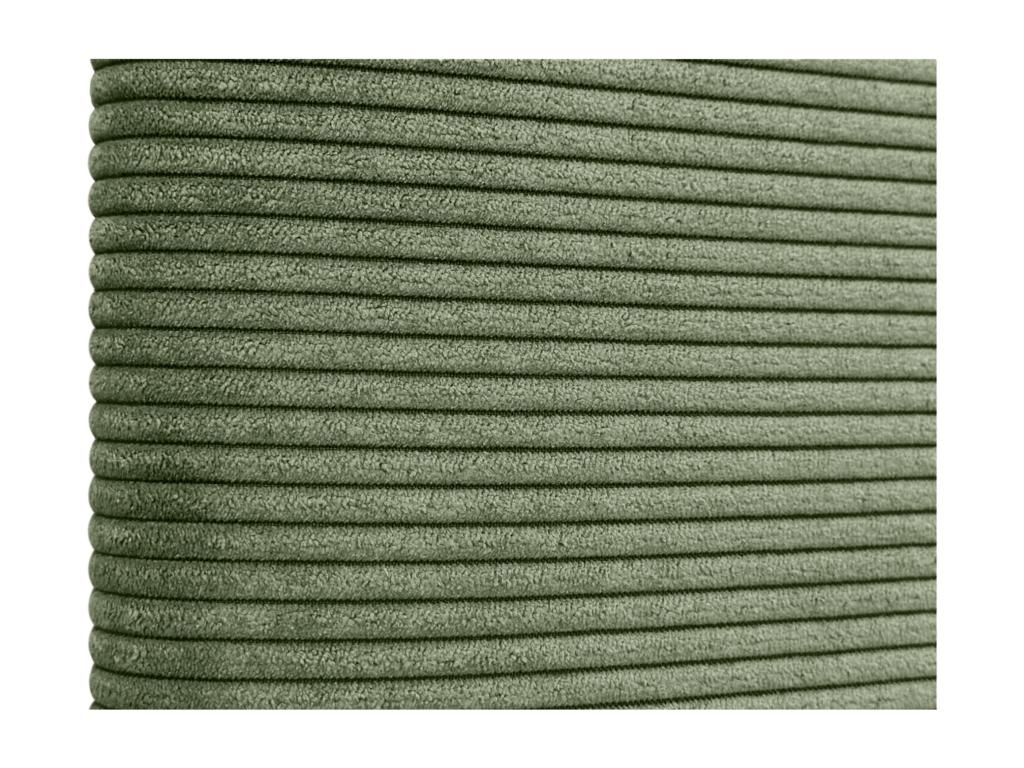 Cadre de lit en velours vert, 160 x 8 x 115 cm