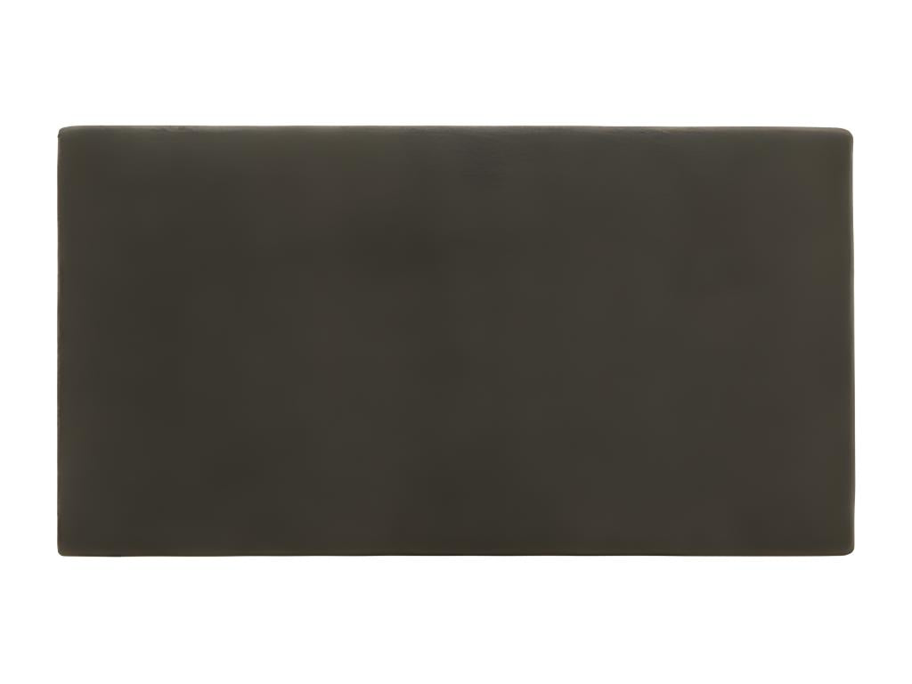 Cadre de lit gris, 200 x 7 x 80 cm