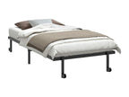 Matelas noir, 212 x 104,5 x 30 cm