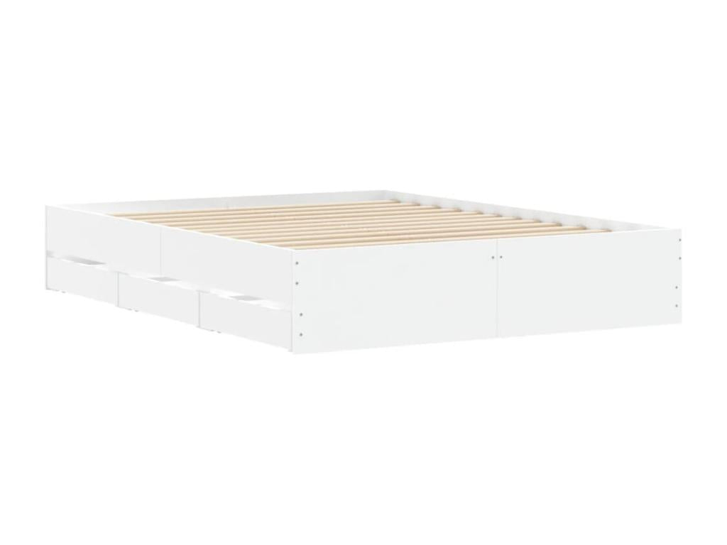 Matelas blanc, 203 x 153 x 33 cm