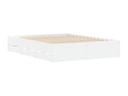 Matelas blanc, 203 x 153 x 33 cm