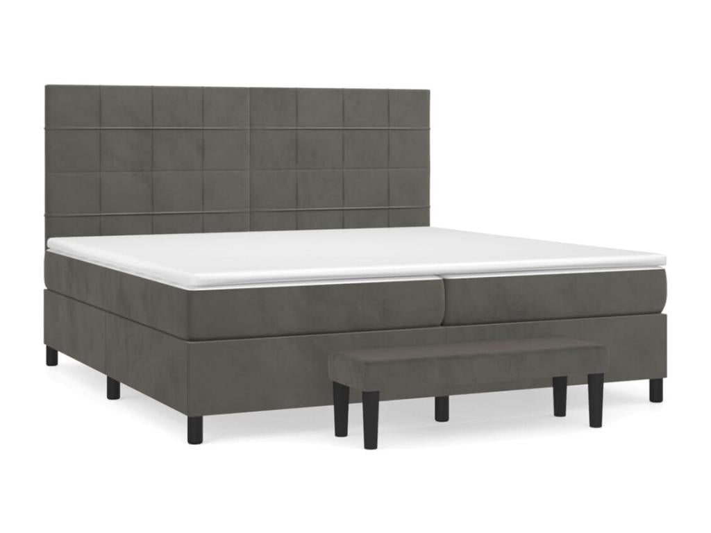 Matelas gris, 200 x 200 x 5 cm