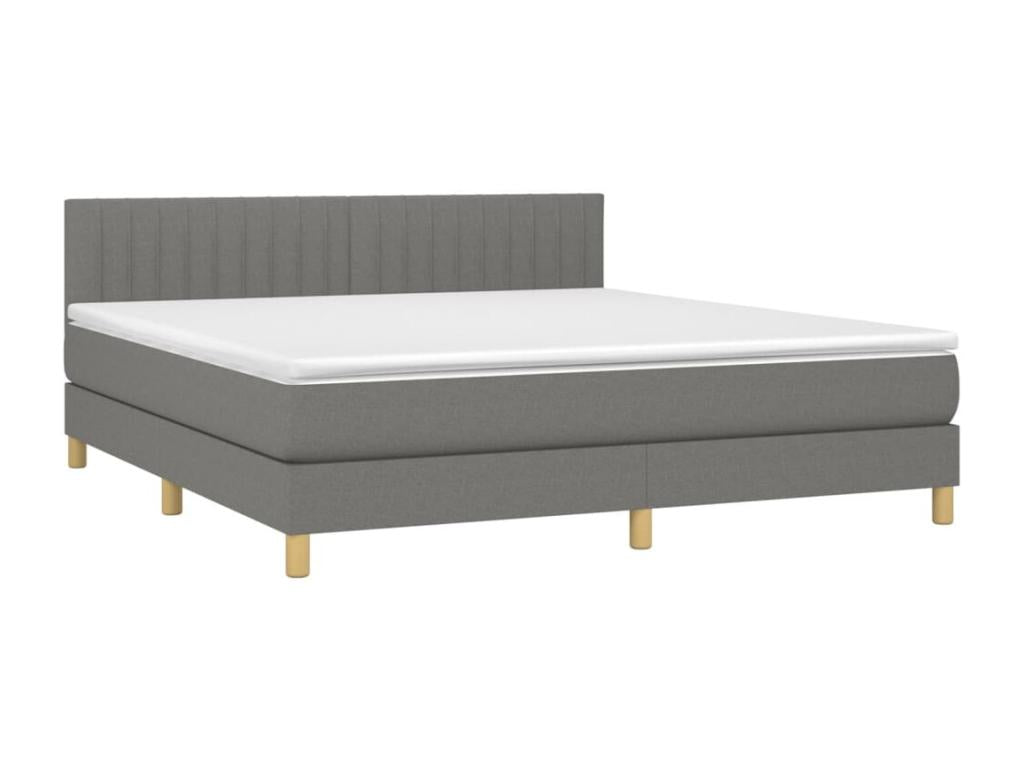 Matelas en tissu avec éclairage LED, 203 x 160 x 88 cm
