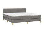 Matelas en tissu avec éclairage LED, 203 x 160 x 88 cm