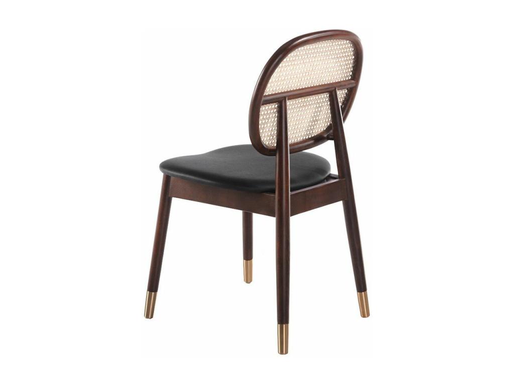 Fauteuil en cuir violet, 49 x 52 x 87 cm