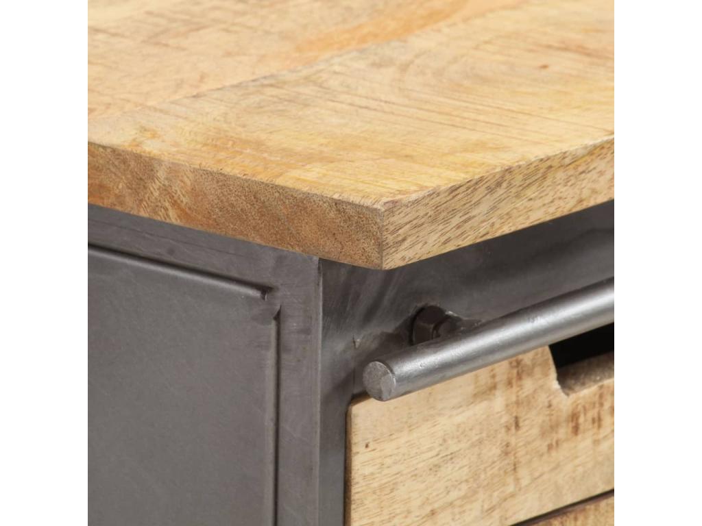 Buffet gris, 60 x 30 x 70 cm