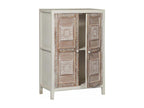 Buffet beige 2 portes, 80 x 40 x 115 cm