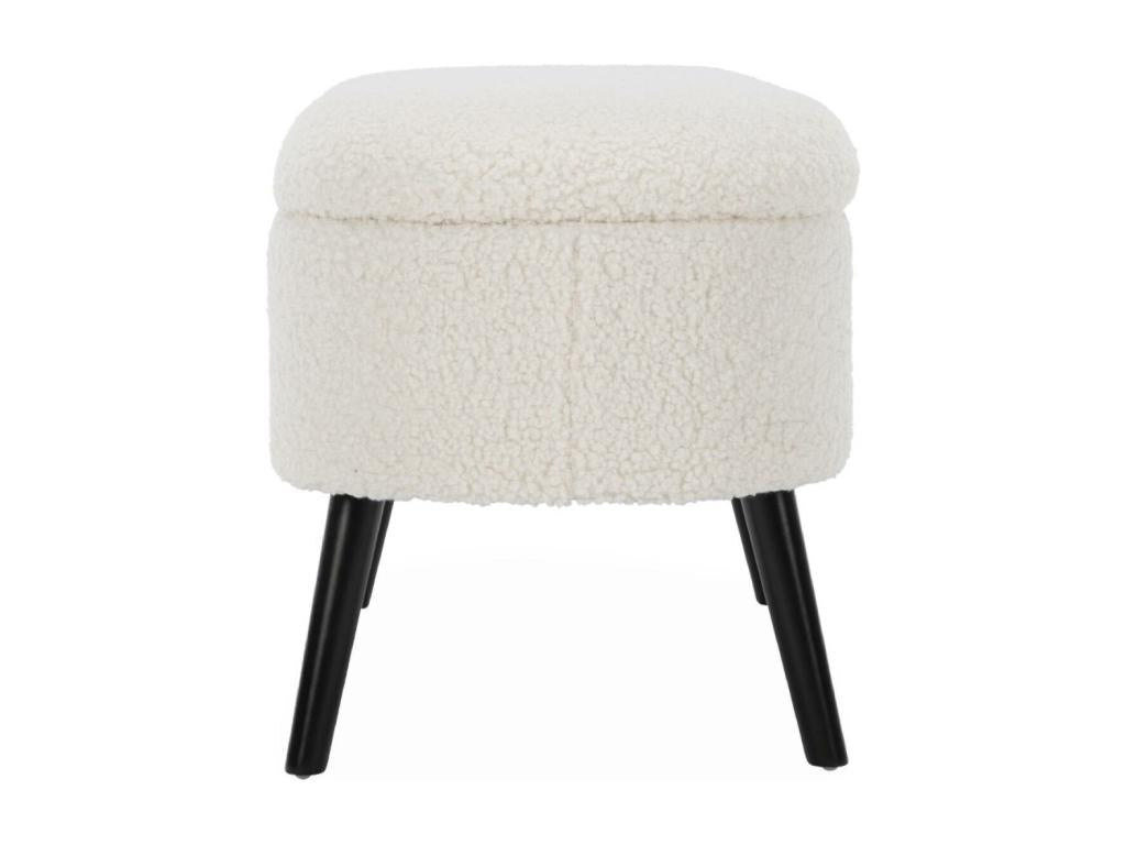 Cadre de lit coffre blanc avec rangement, 112 x 44 x 50 cm