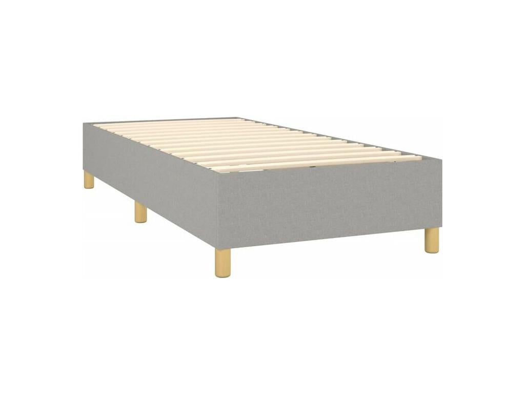 Matelas en tissu blanc, 193 x 93 x 118 cm