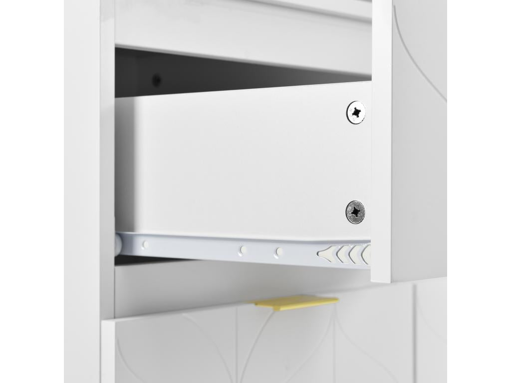 Meuble Ivory Home Furniture à 6 tiroirs, 80 x 40 x 73 cm