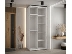Armoire noire 2 portes, 120 x 60 x 235 cm