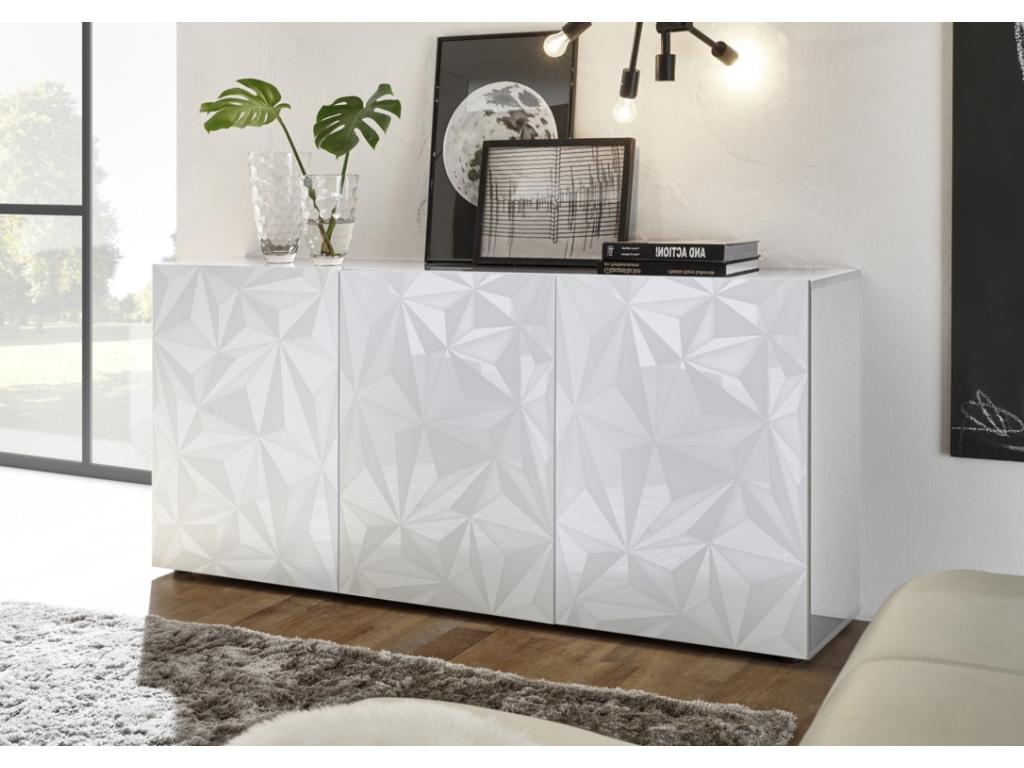 Buffet blanc, 180 x 42 x 84 cm
