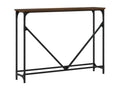Table marron, 102 x 22,5 x 75 cm