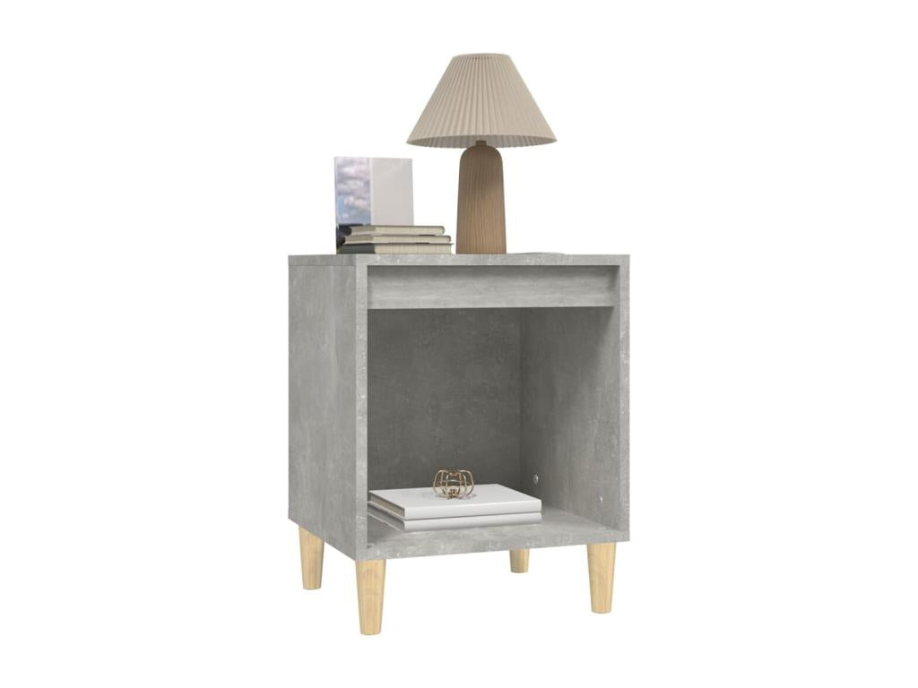 Ensemble de meubles gris 2 pièces, 40 x 35 x 50 cm