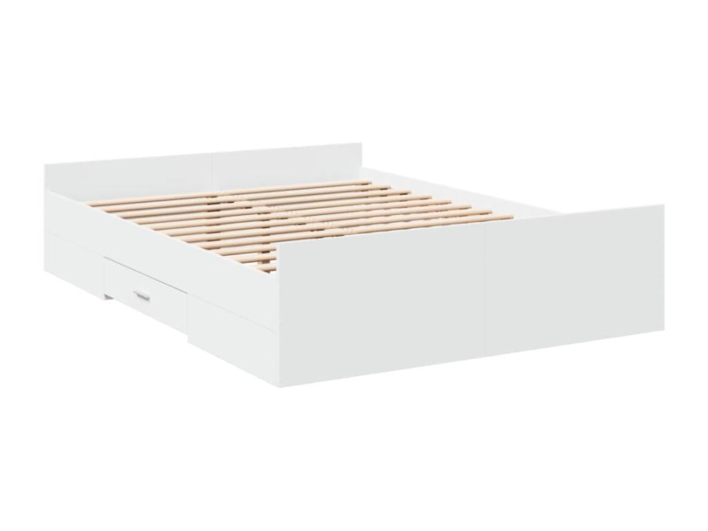 Matelas blanc, 193 x 138 x 40 cm
