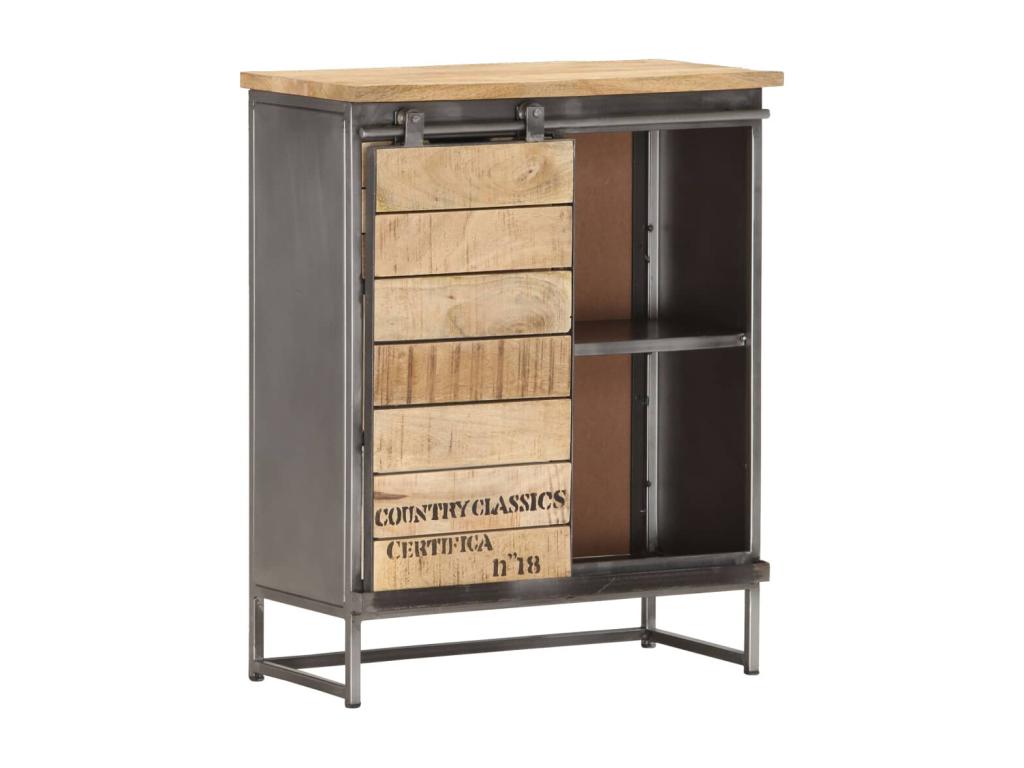 Buffet gris, 60 x 30 x 70 cm