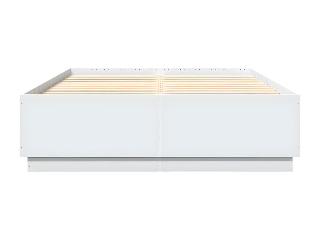 Matelas blanc, 203 x 153 x 40 cm