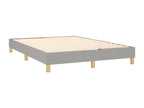 Matelas en tissu gris, 193 x 147 x 88 cm