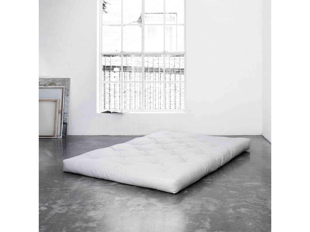 Matelas naturel, 200 x 200 x 13 cm