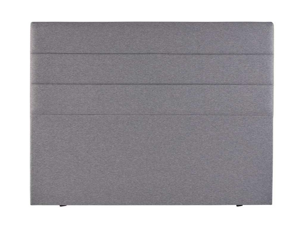 Cadre de lit gris, 200 x 8 x 120 cm