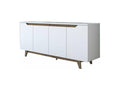 Buffet marron, 180 x 45 x 78,5 cm