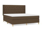 Matelas marron, 203 x 163 x 128 cm