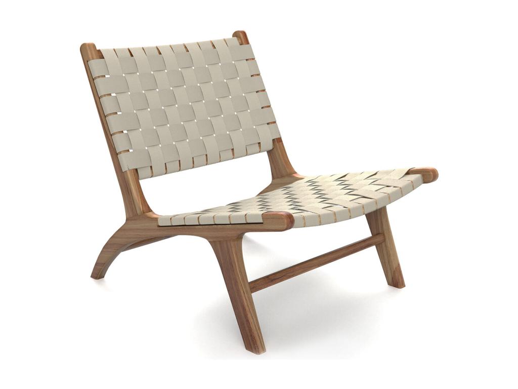 Fauteuil d'appoint taupe, 80 x 80 x 73 cm