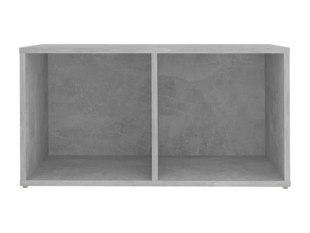 Meuble TV gris 2 pièces, 72 x 35 x 36,5 cm
