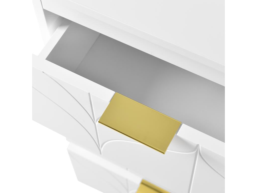 Meuble Ivory Home Furniture à 6 tiroirs, 80 x 40 x 73 cm