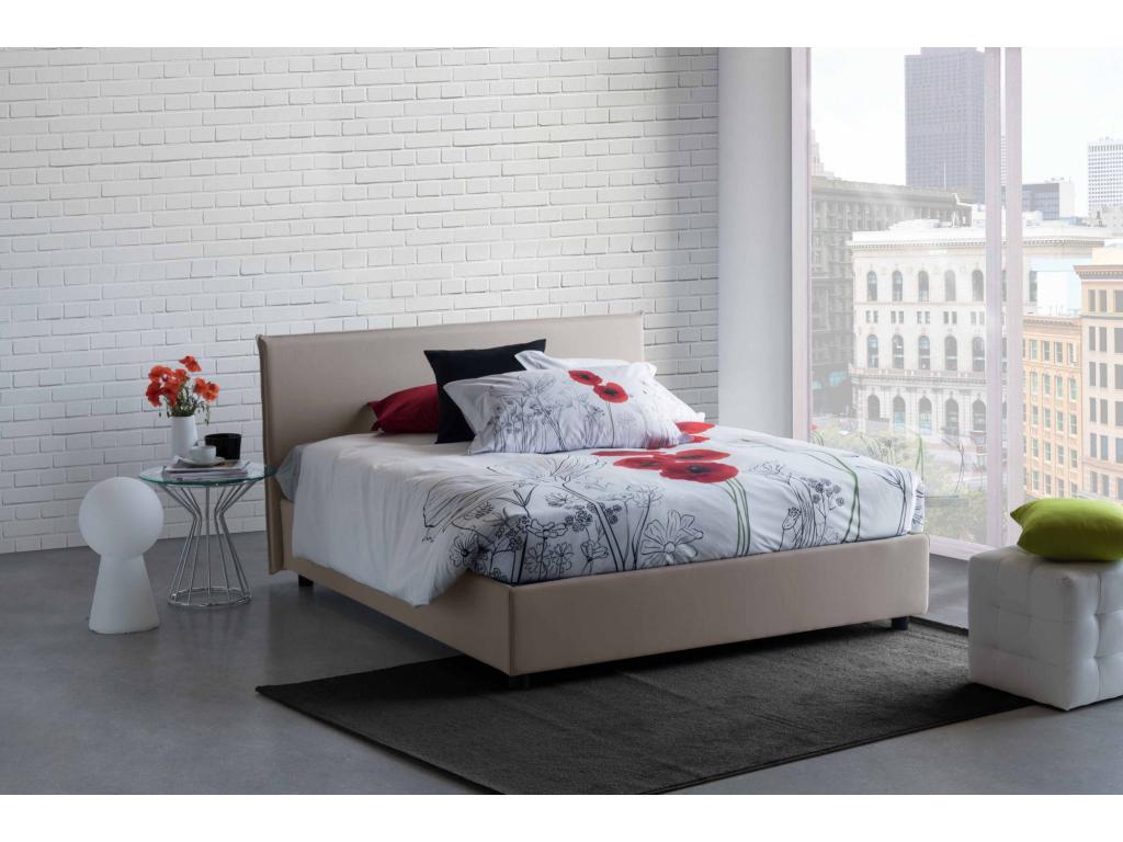 Matelas en tissu Camel avec rangement, 215 x 155 x 95 cm