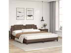 Matelas marron, 218 x 185 x 74,5 cm