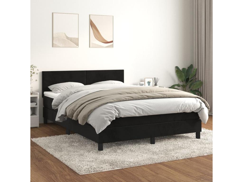 Matelas noir, 193 x 144 x 88 cm