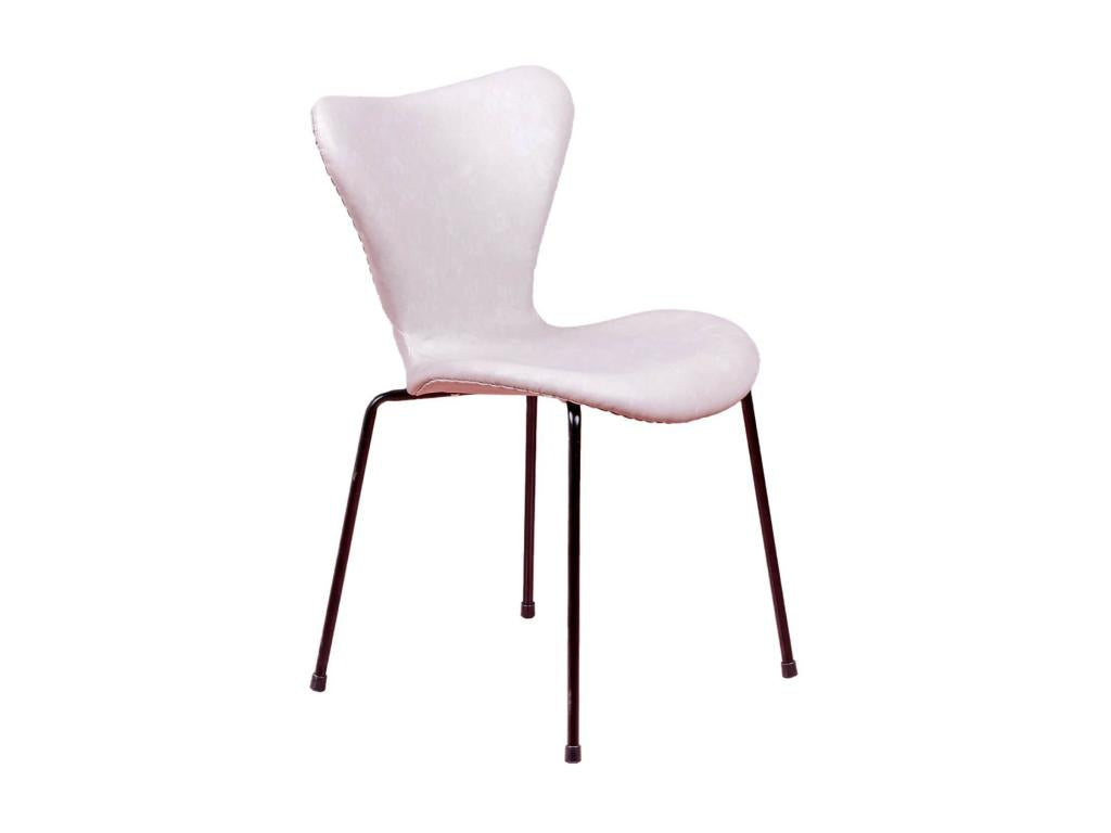 Fauteuil en similicuir gris, 49 x 48 x 79 cm