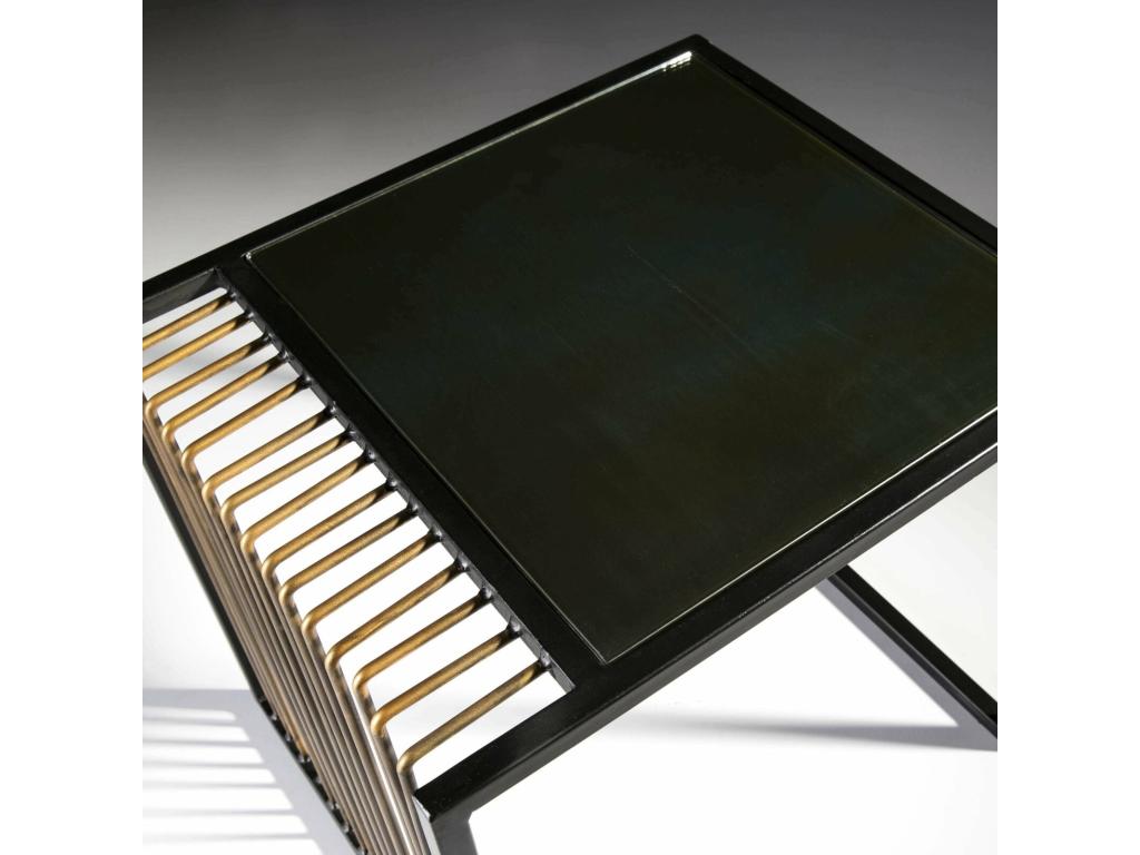 Table basse Argenté, 104 x 61 x 43 cm