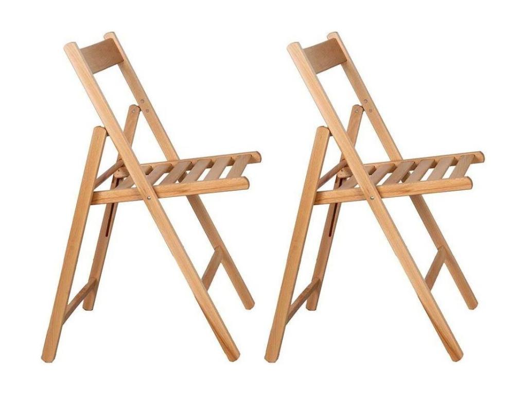 Chaise beige, 43 x 49 x 79 cm