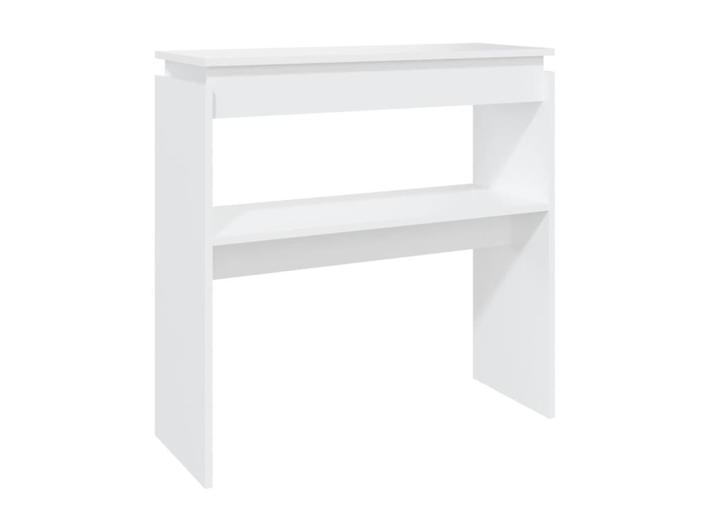 Table blanche, 80 x 30 x 80 cm