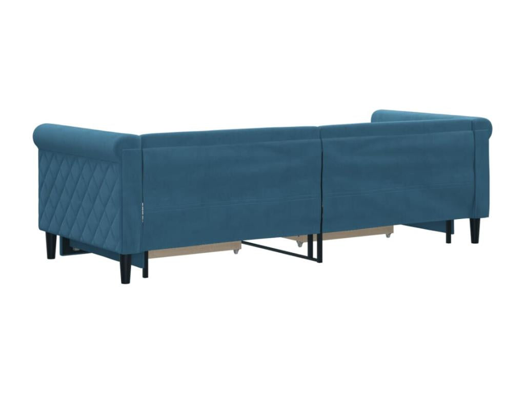 Matelas bleu, 229 x 90 x 68 cm